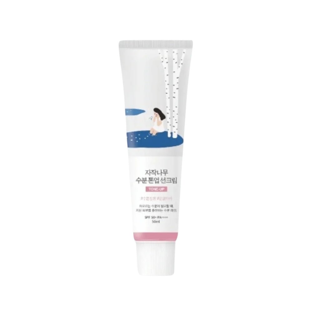 Round Lab Birch Moisture Tone - Up Sunscreen 50ml - Beauty Tribe