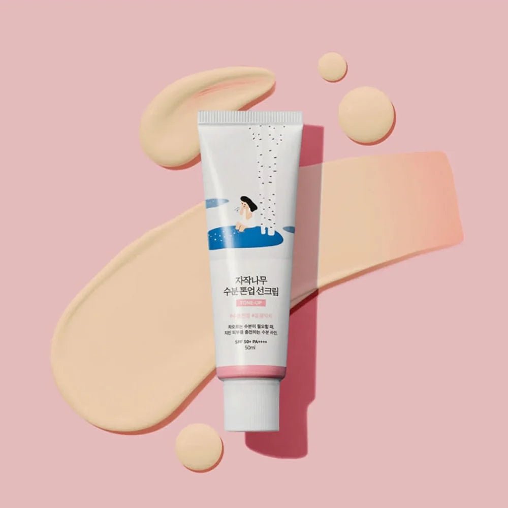 Round Lab Birch Moisture Tone - Up Sunscreen 50ml - Beauty Tribe