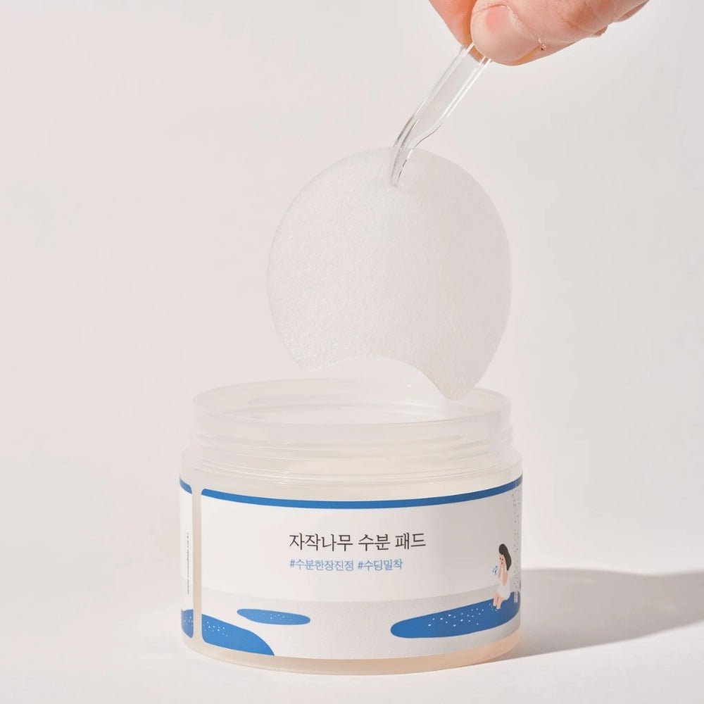 Round Lab Renewal Birch Juice Moisturizing Pad (Pack of 80) - Beauty Tribe