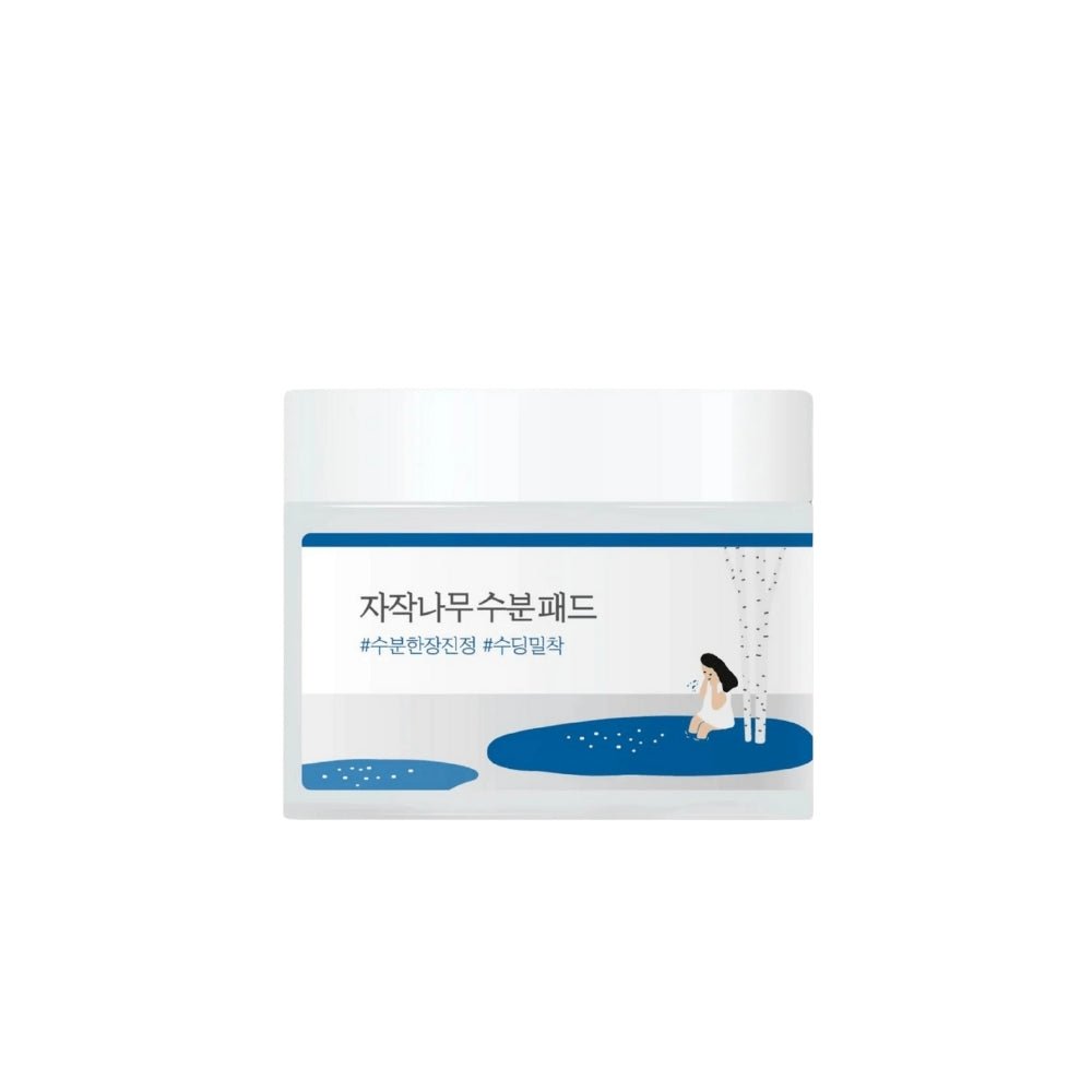 Round Lab Renewal Birch Juice Moisturizing Pad (Pack of 80) - Beauty Tribe