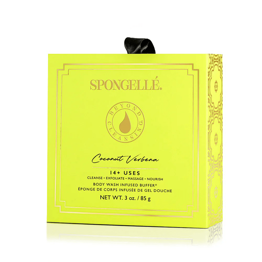 Spongelle Daisy Collection Coconut Verbena Body Wash Infused Buffer 85 g (14+Uses) - Beauty Tribe
