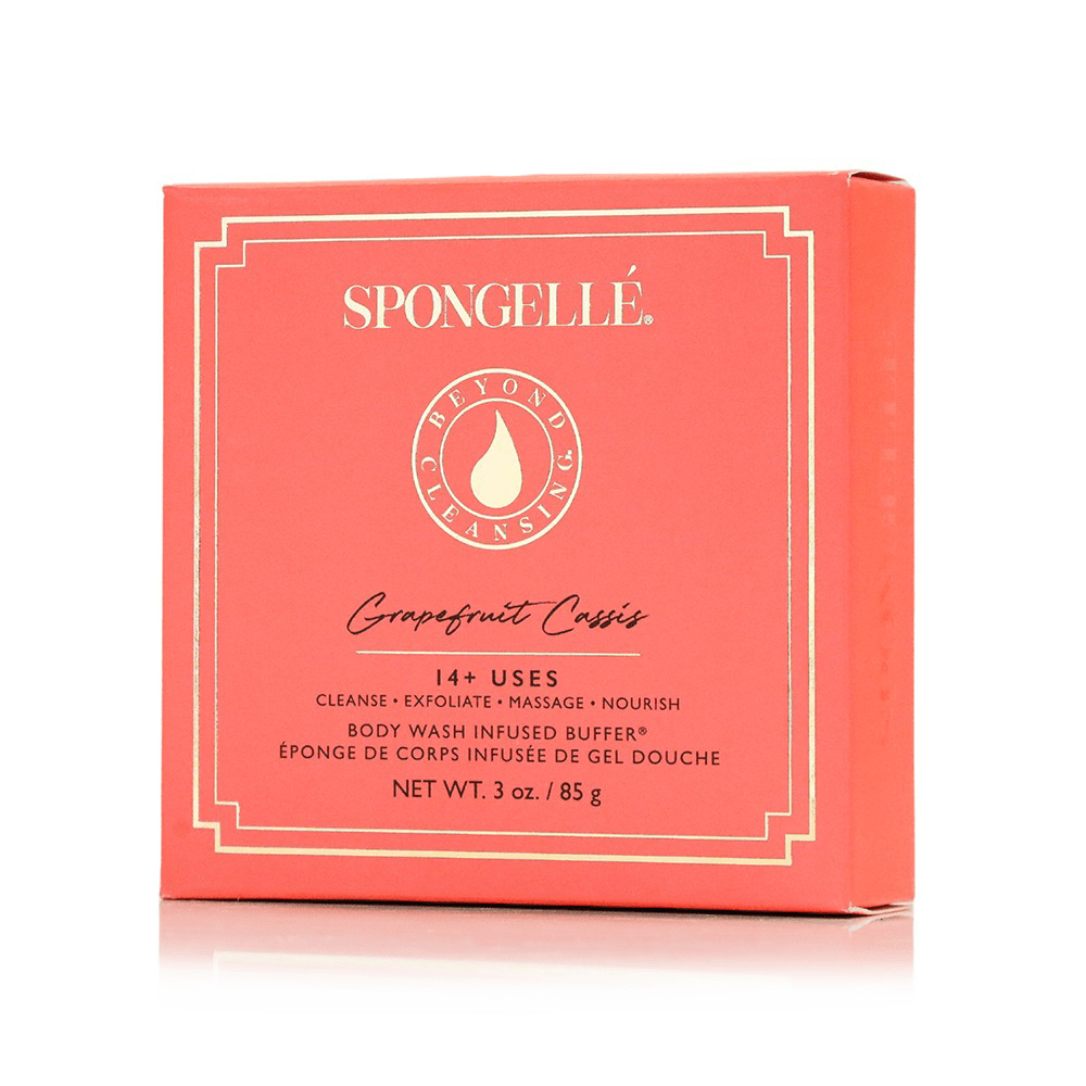 Spongelle Daisy Collection Grapefruit Cassis Body Wash Infused Buffer 85 g (14+Uses) - Beauty Tribe