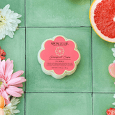 Spongelle Daisy Collection Grapefruit Cassis Body Wash Infused Spongette 50 g (7+ Uses) - Beauty Tribe