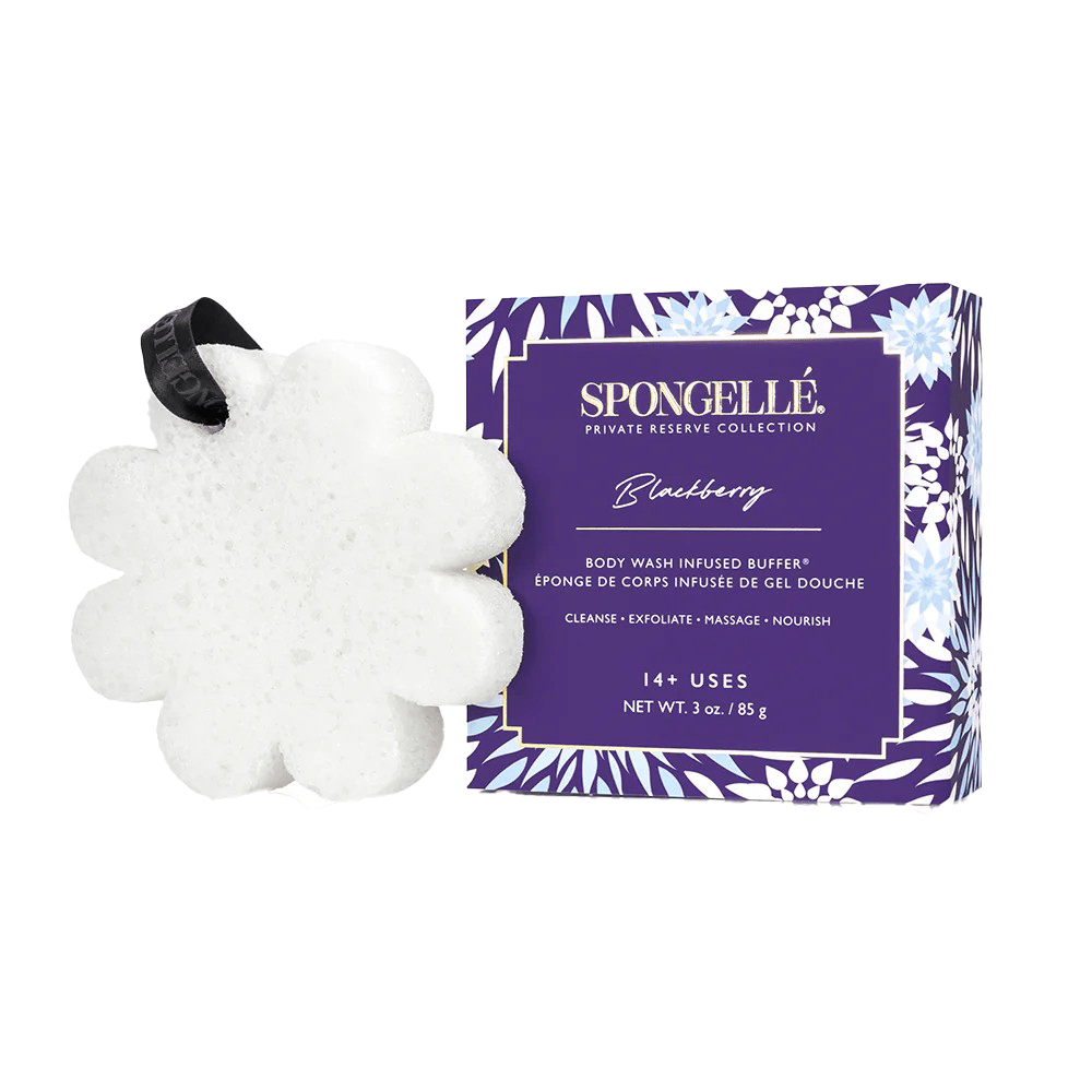 Spongelle Private Reserve Blackberry Body Wash Infused Buffer 85 g (14+Uses) - Beauty Tribe