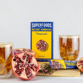Super Foods Instant kombucha Box Pomegranate 50g (10 x 5g) - Beauty Tribe