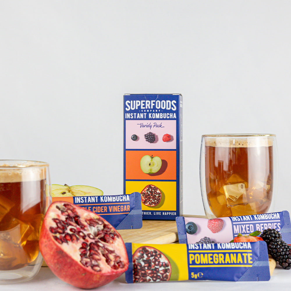 Super Foods Instant Kombucha Variety Pack Sachets 40g (6x5g)