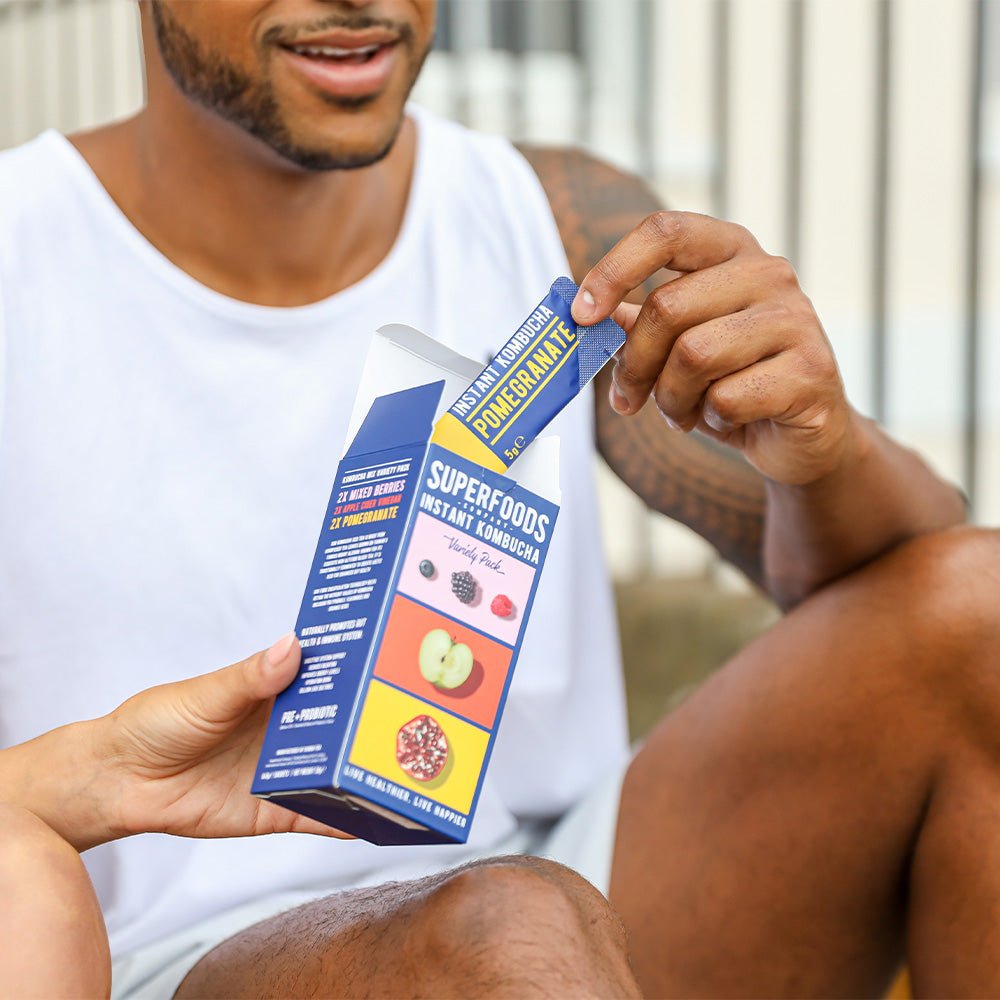 Super Foods Instant Kombucha Variety Pack Sachets 40g (8x5g) - Beauty Tribe