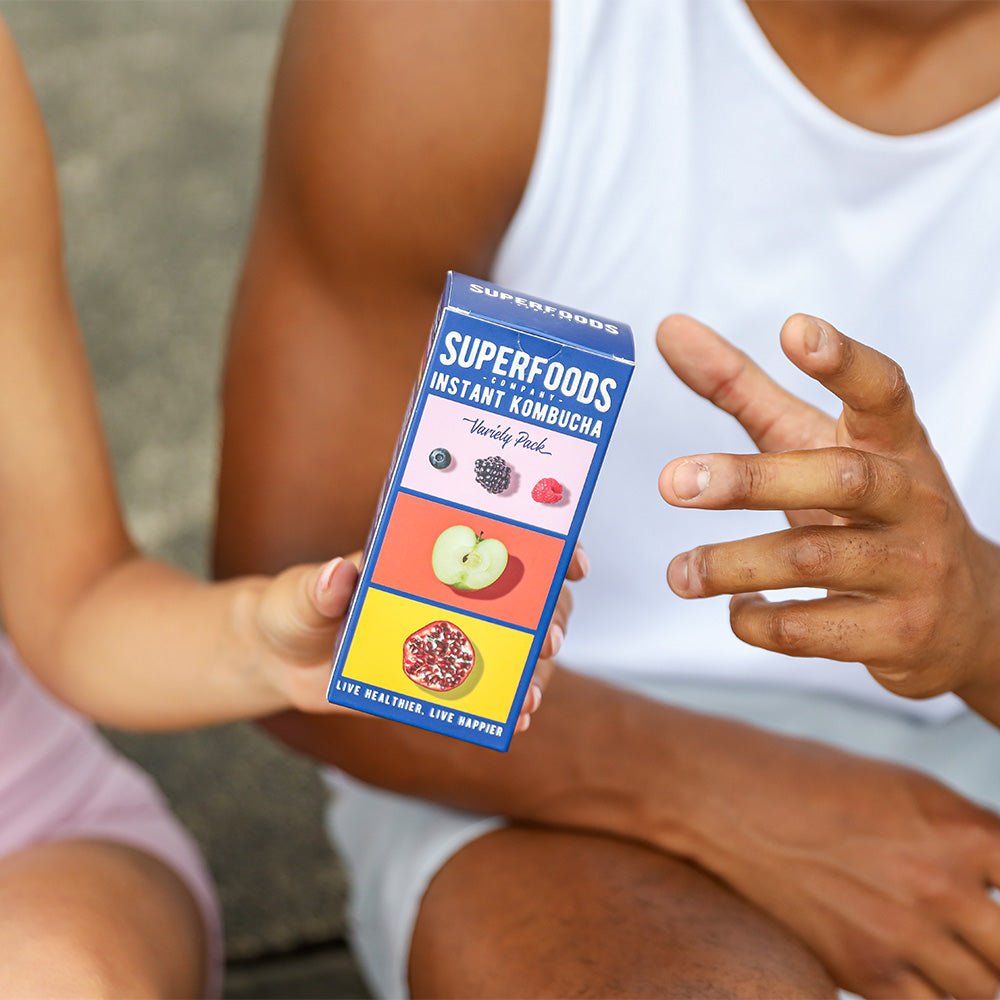 Super Foods Instant Kombucha Variety Pack Sachets 40g (8x5g) - Beauty Tribe