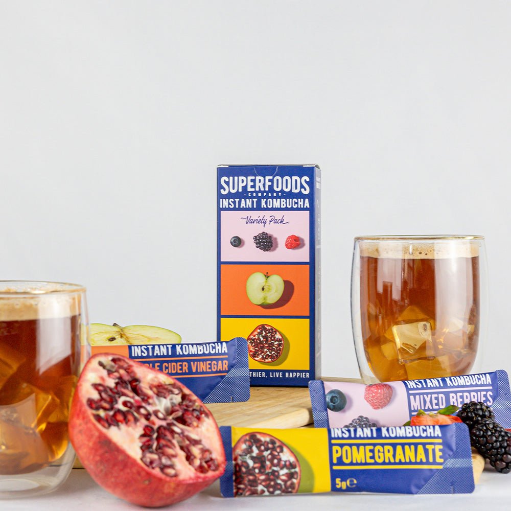 Super Foods Instant Kombucha Variety Pack Sachets 40g (8x5g) - Beauty Tribe