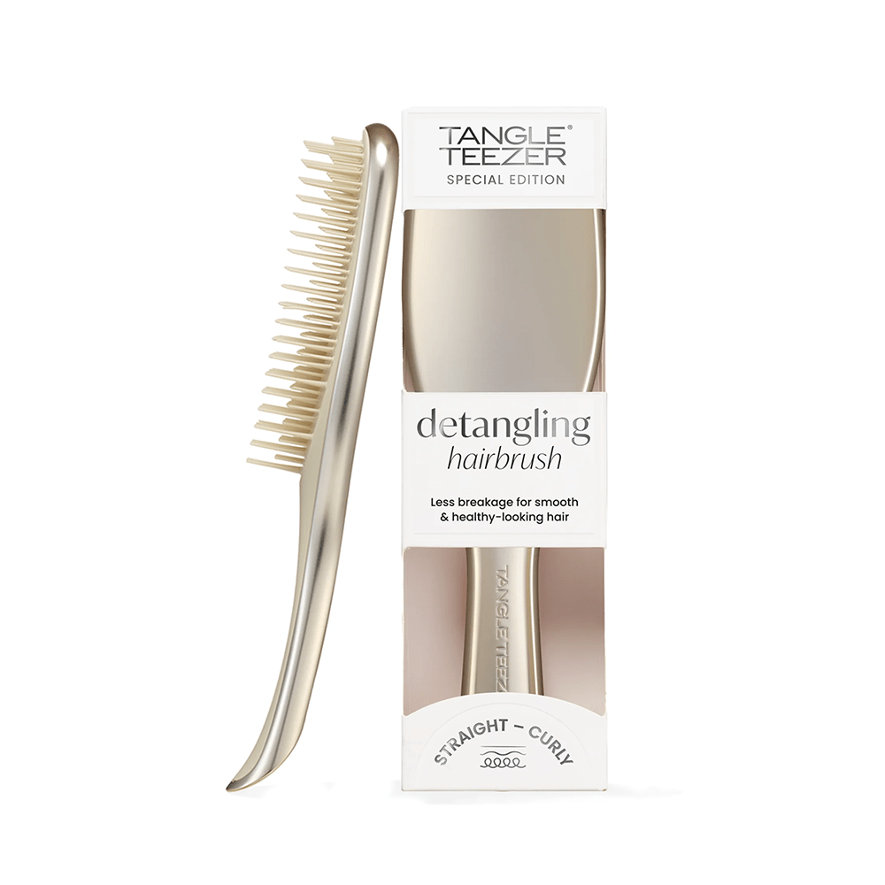 Tangle Teezer The Ultimate Detangler Regular - Chrome Champagne Gold - Beauty Tribe