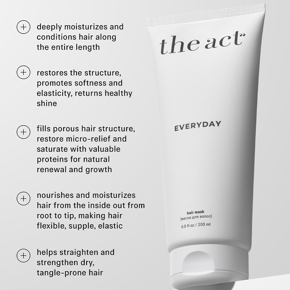 The Act Conditioning Hair Mask Everyday 200ml - Beauty Tribe