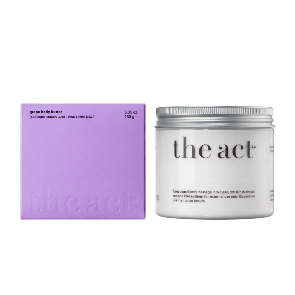 The Act Grape Body Butter 180ml - Beauty Tribe