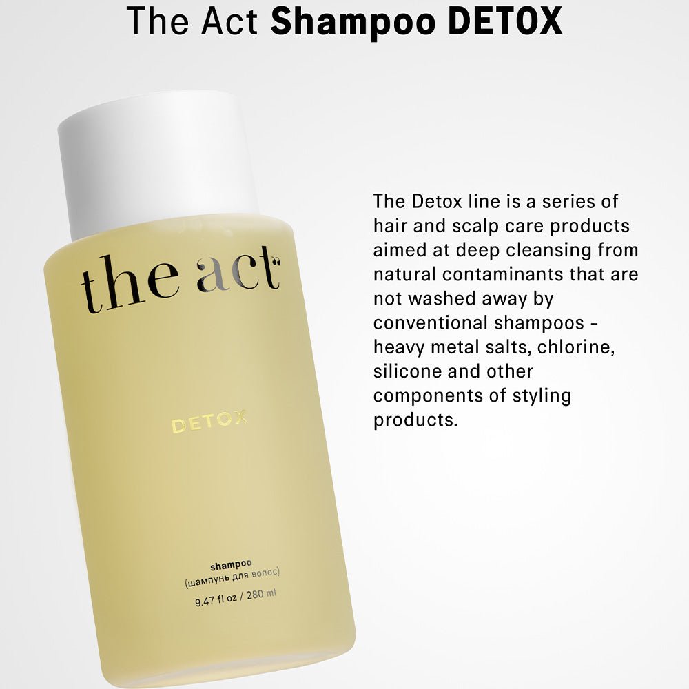 The Act Shampoo Detox 280ml - Beauty Tribe