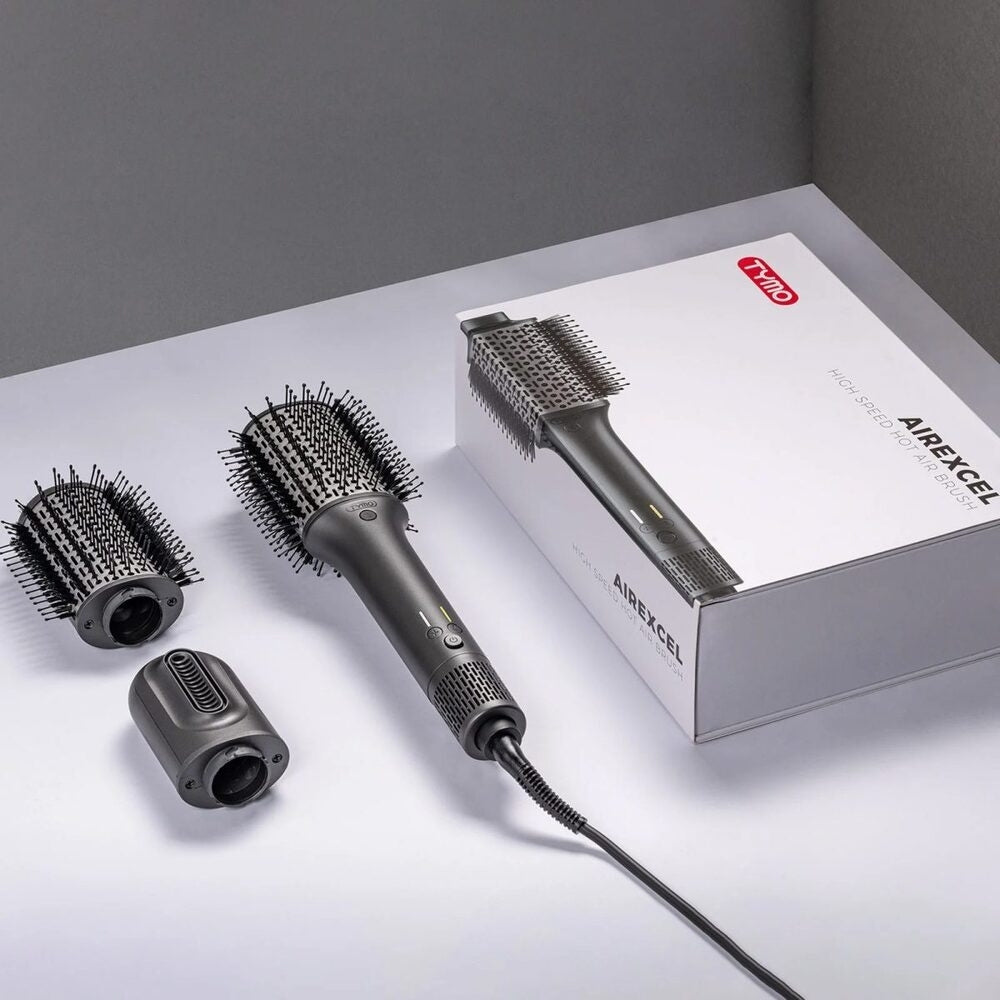 Tymo Airxcel High Speed Hot Air Brush 3 - IN - 1 Set - Beauty Tribe