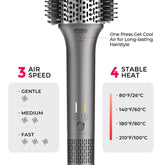 Tymo Airxcel High Speed Hot Air Brush 3 - IN - 1 Set - Beauty Tribe