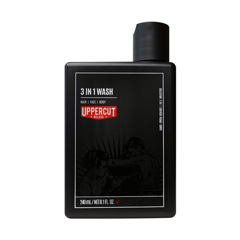 Uppercut Deluxe 3 in 1 Wash 240ml - Beauty Tribe