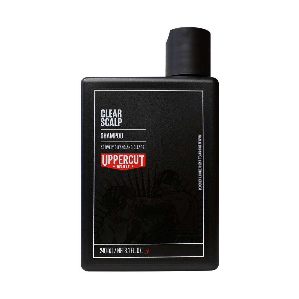 Uppercut Deluxe Clear Scalp Shampoo 240ml - Beauty Tribe