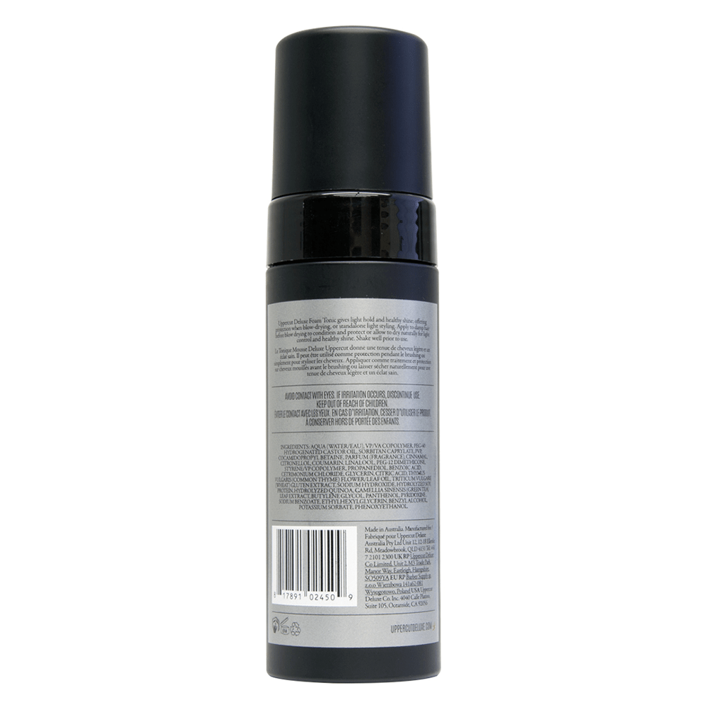 Uppercut Deluxe Foam Tonic 150ml - Beauty Tribe