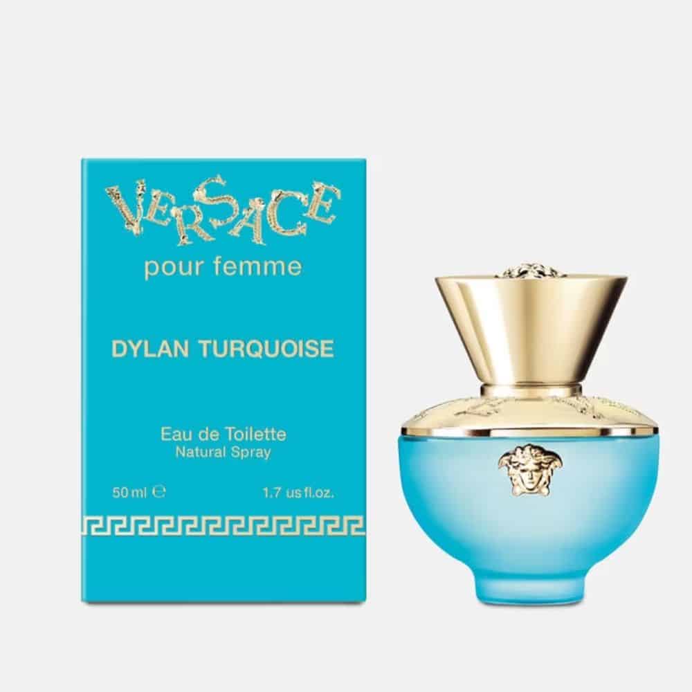 Versace Dylan Turquoise Pour Femme Eau De Toilette 50ML - Beauty Tribe