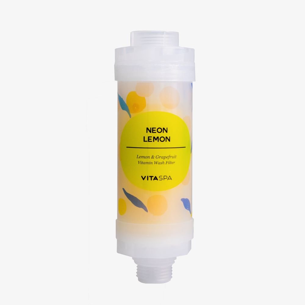Vita Spa Vitamin Shower Filter Neon Lemon - Beauty Tribe