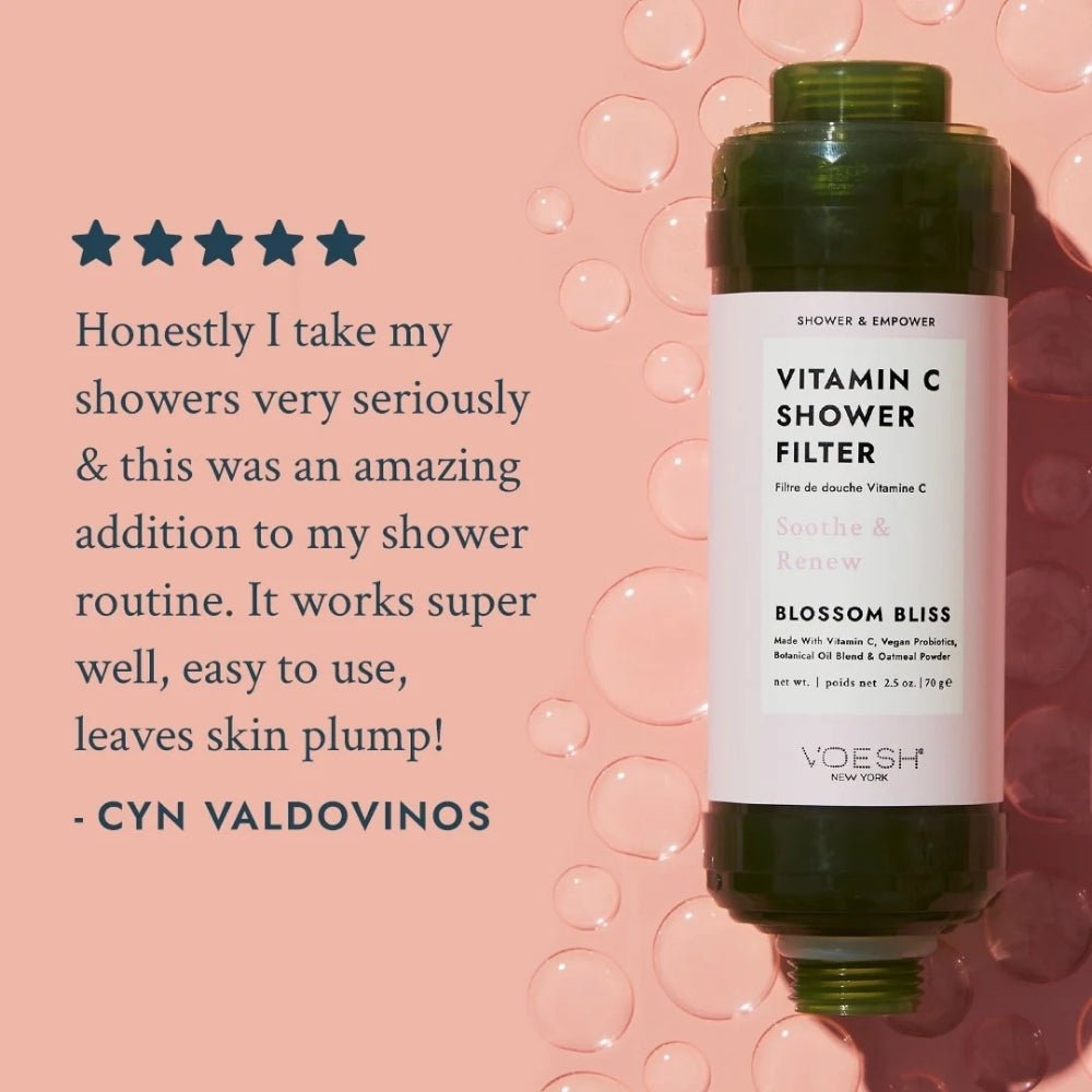 Voesh Vitamin C Shower Filter - Blossom Bliss - Beauty Tribe