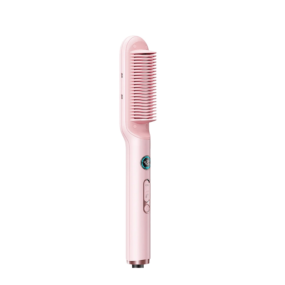 Wavytalk Sleek Sweep Ionic Straightener Brush - Beauty Tribe
