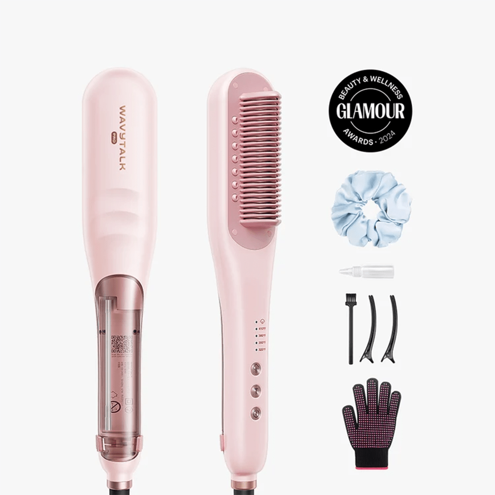 Wavytalk Steamline Pro Steam Straightener Brush - Beauty Tribe