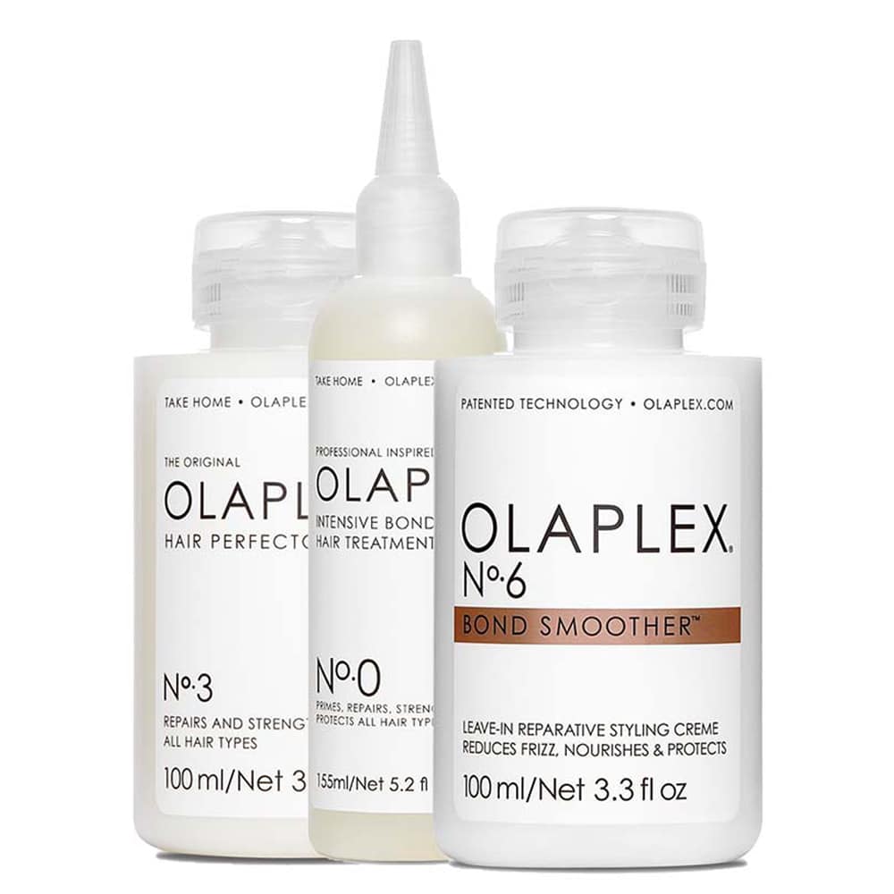 مجموعة Olaplex المكثفة (رقم 0، رقم 3، رقم 6)