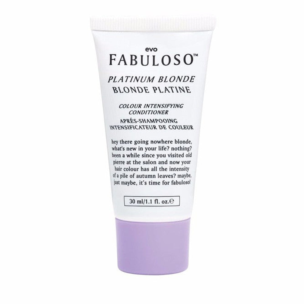 Fabuloso Platinum Blonde Colour Intensifying Conditioner 30ml