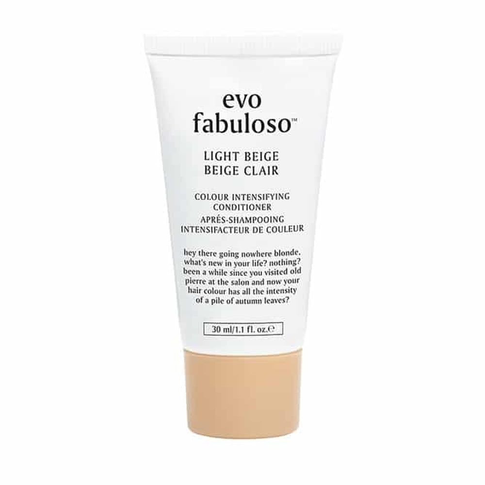 Fabuloso Light Beige Colour Intensifying Conditioner 30ml