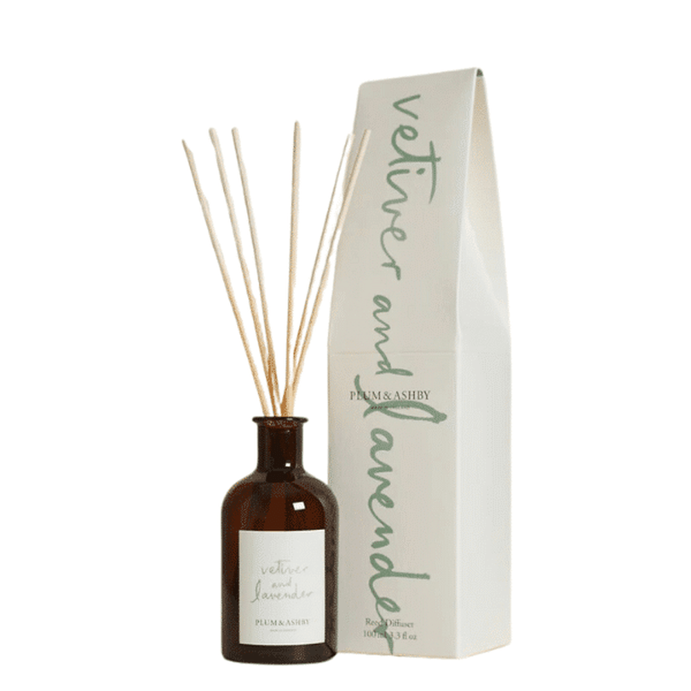 Plum &amp; Ashby Vetiver &amp; Lavender Diffuser 100ml