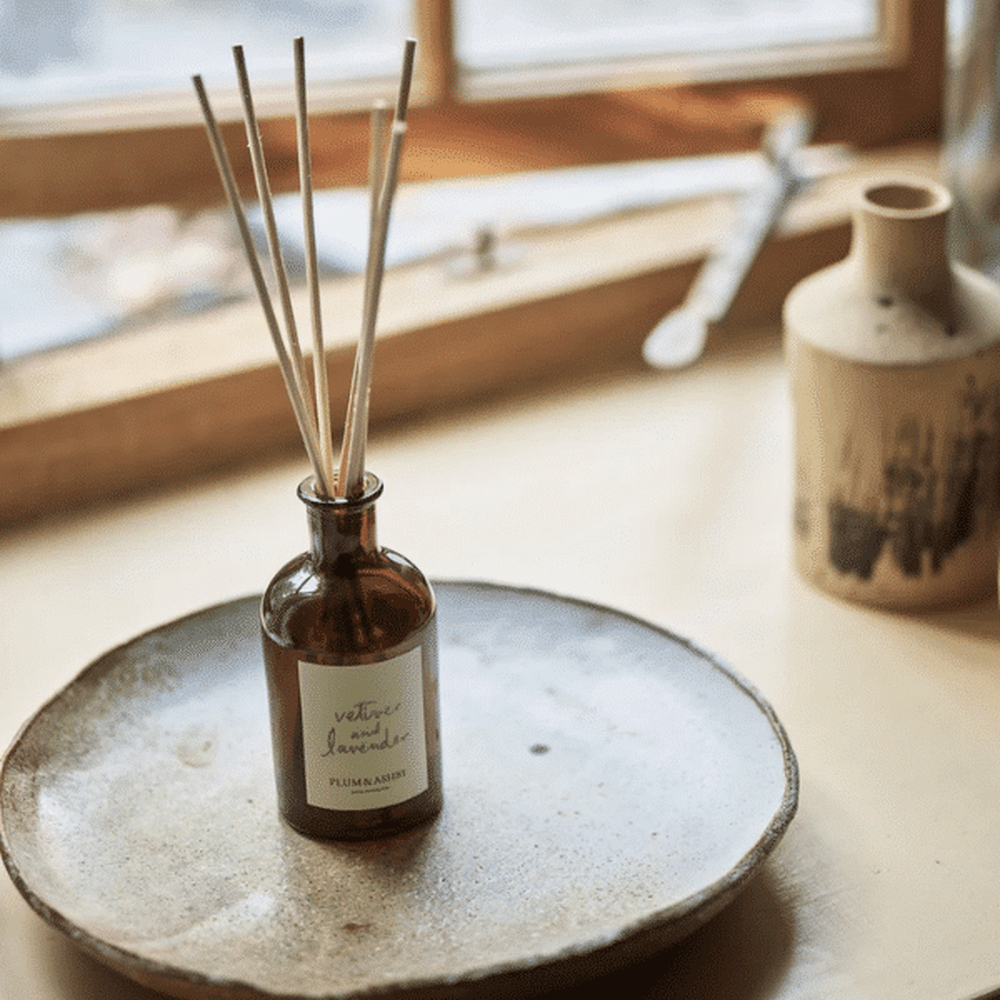 Plum &amp; Ashby Vetiver &amp; Lavender Diffuser 100ml