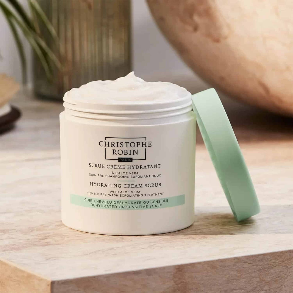 Christophe Robin Hydrating Cream Scrub With Aloe Vera 250ml