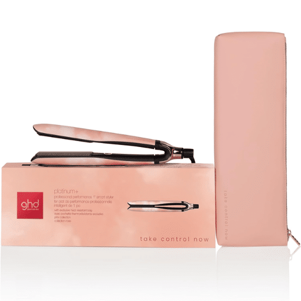 ghd Platinum+ Hair Straightener in Pink Peach