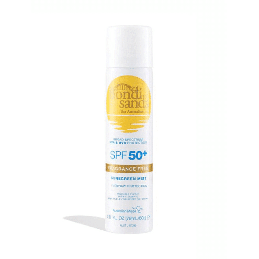 Bondi Sands SPF 50+ Fragrance Free Face Mist 79ml