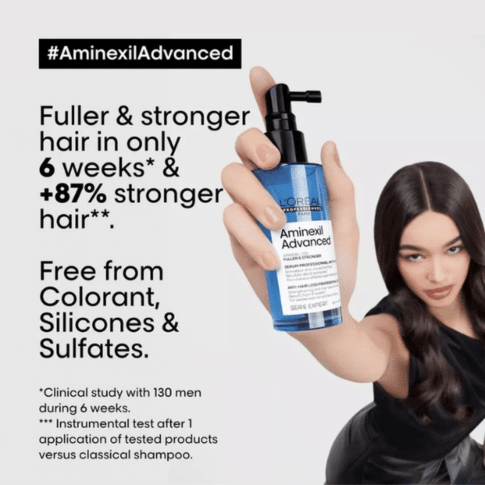 Serie Expert Aminexil Advanced Strengthening Anti-hair Loss Activator Serum