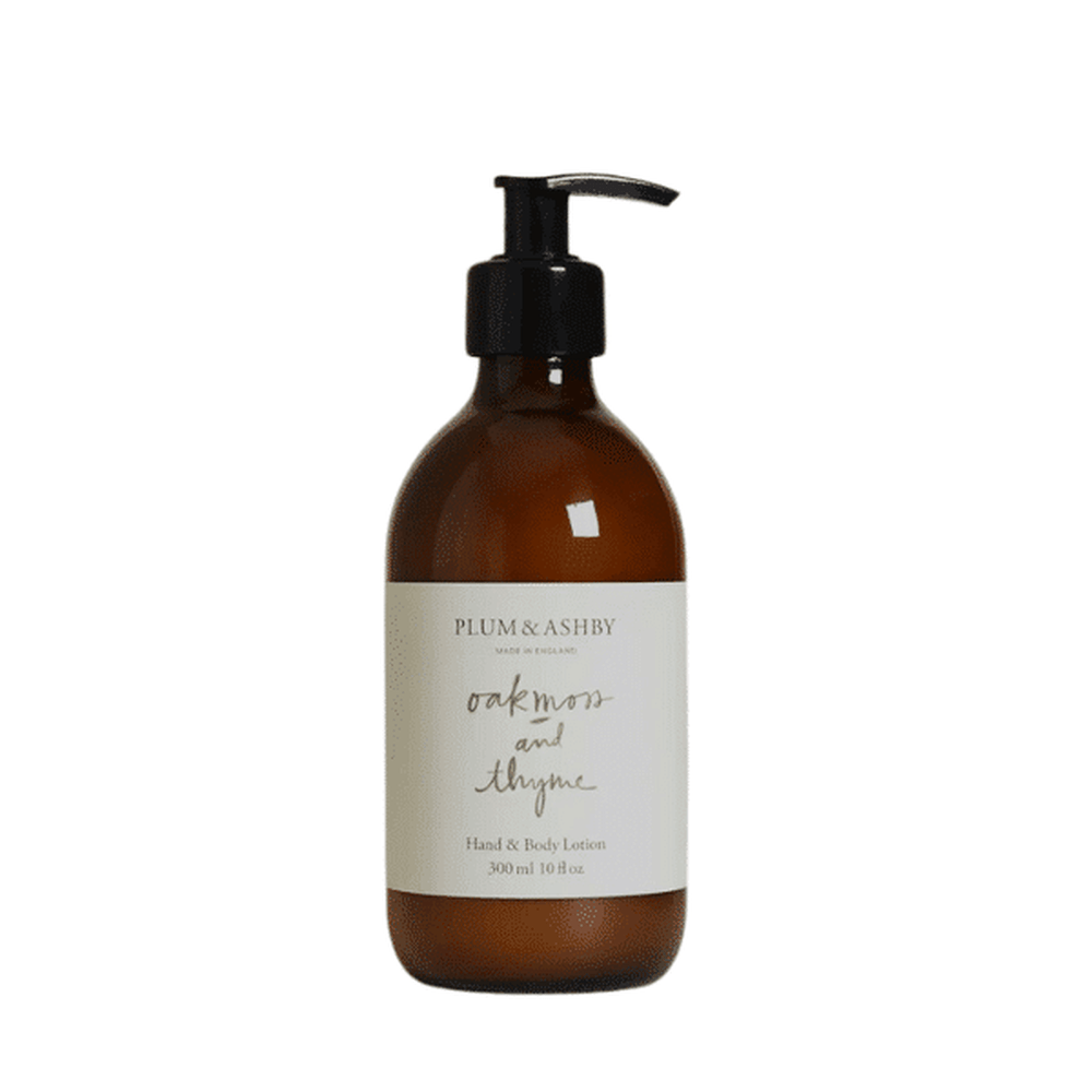 Plum &amp; Ashby Oakmoss &amp; Thyme Hand &amp; Body Lotion 300ml