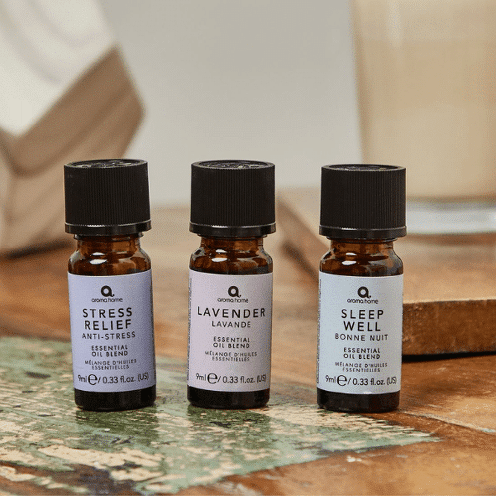 Aroma Home Favourites Essential Oil Blends 3x9ml