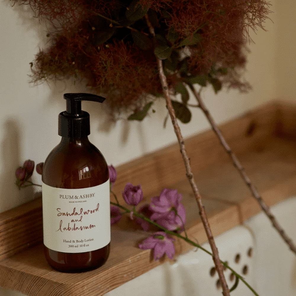 Plum &amp; Ashby Sandalwood &amp; Labdanum Hand &amp; Body Lotion 300ml