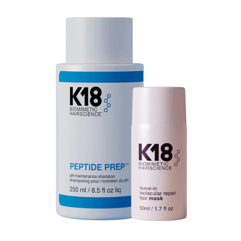 K18 PEPTIDE PREP PH Maintenance Shampoo &amp; Mask Set