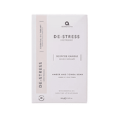 Aroma Home De Stress Candle - Amber & Tonka Bean Essential Oil 280g