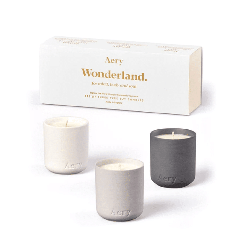 Aery Living Wonderland Candle Gift Set Nordic, Indian, &amp; Persian Thyme