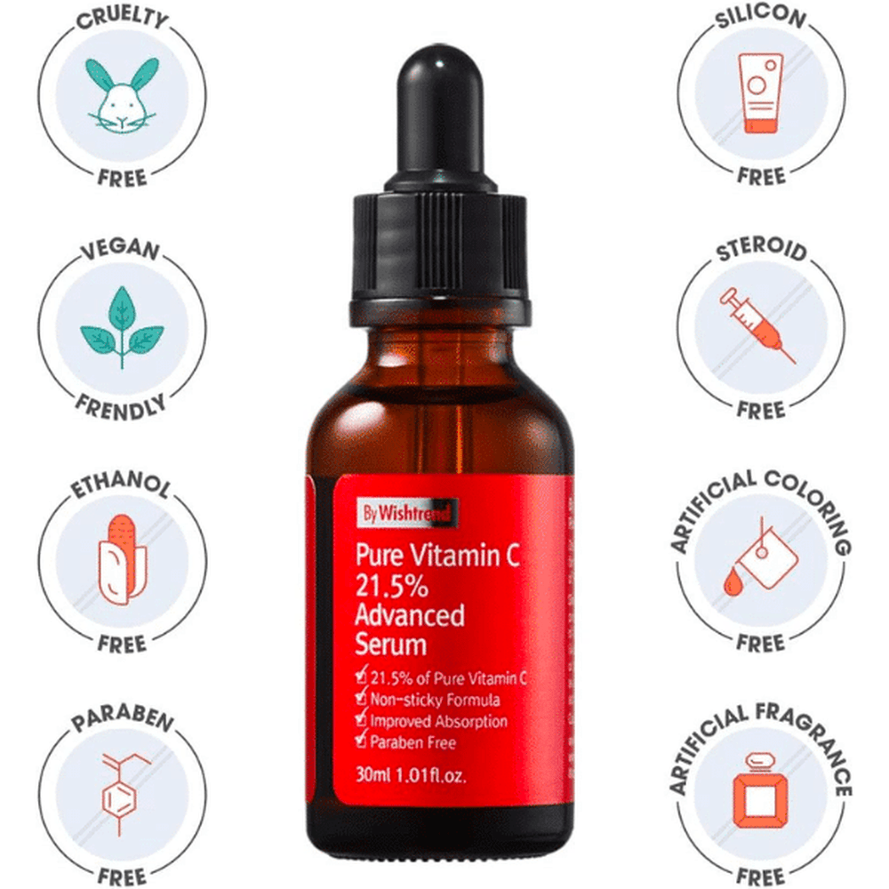 By Wishtrend Pure Vitamin C 21.5% Advanced Serum 30ml