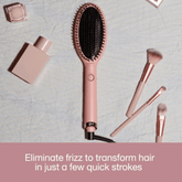 ghd Glide Hot Air Hair Brush - Pink Peach