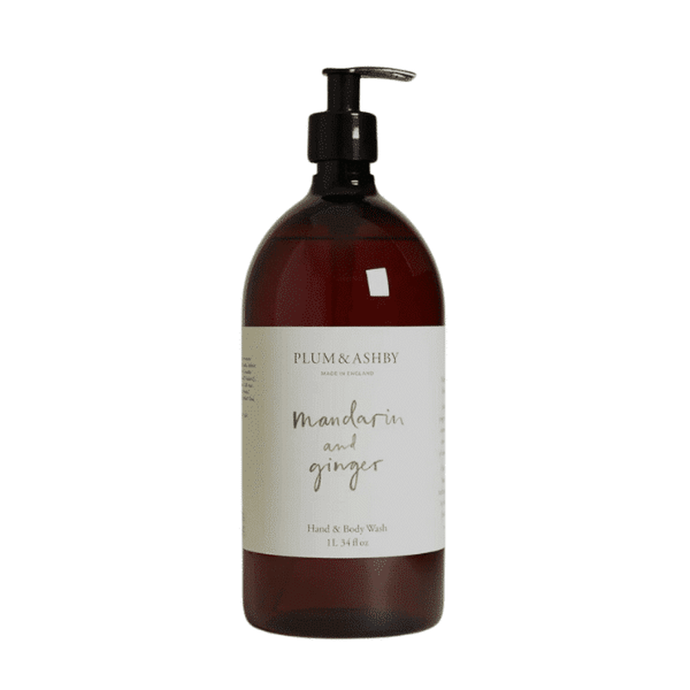 Plum &amp; Ashby Mandarin &amp; Ginger Hand &amp; Body Wash 1 Litre