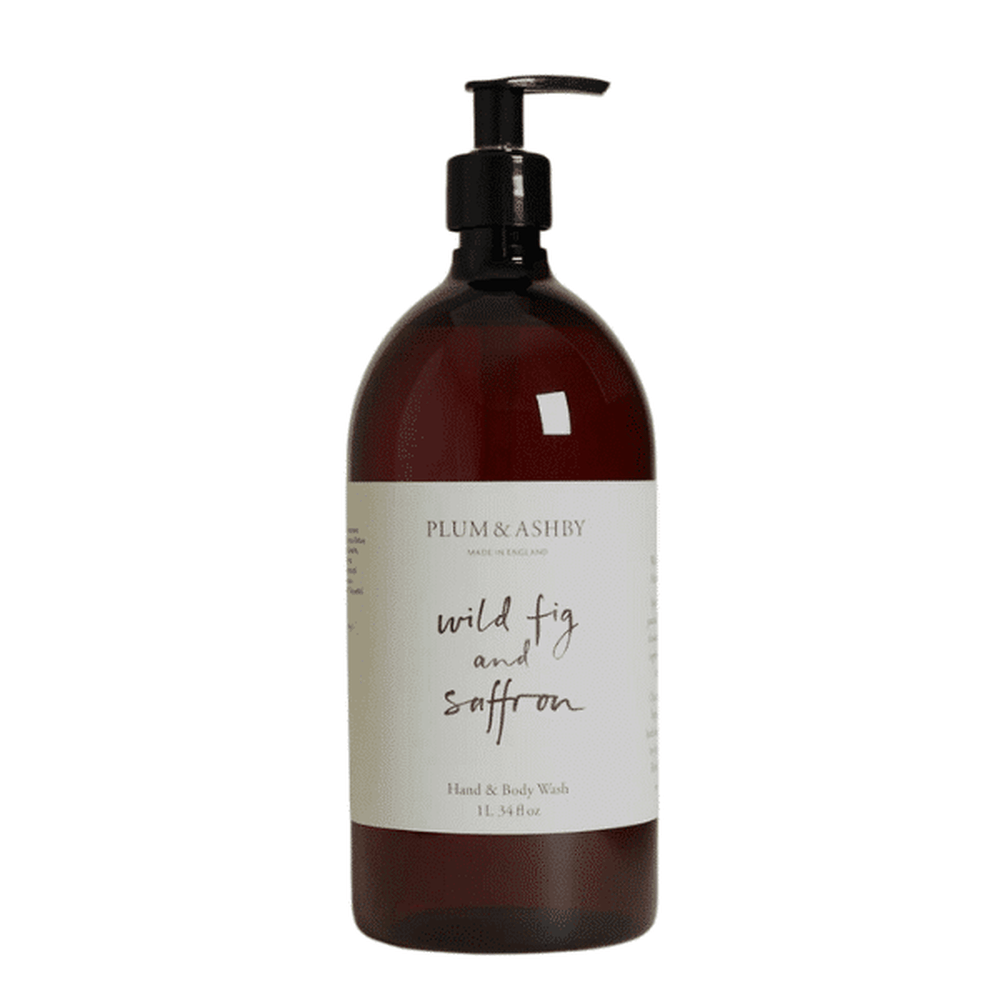 Plum &amp; Ashby Wild Fig &amp; Saffron Hand &amp; Body Wash 1 Litre