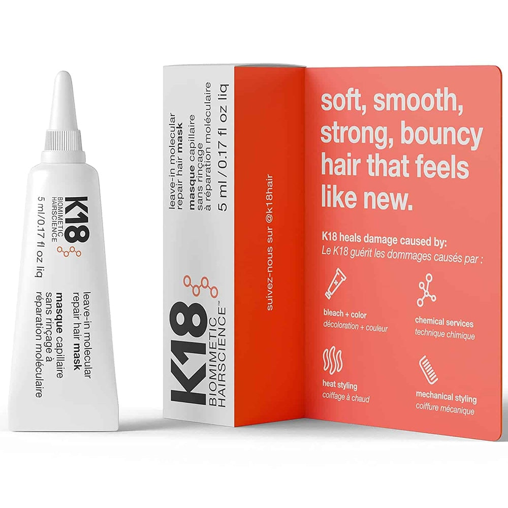 K18 Leave In Molecular Repair Hair Mask 5ml