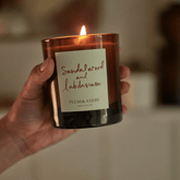 Plum & Ashby Sandalwood & Labdanum Candle 220g