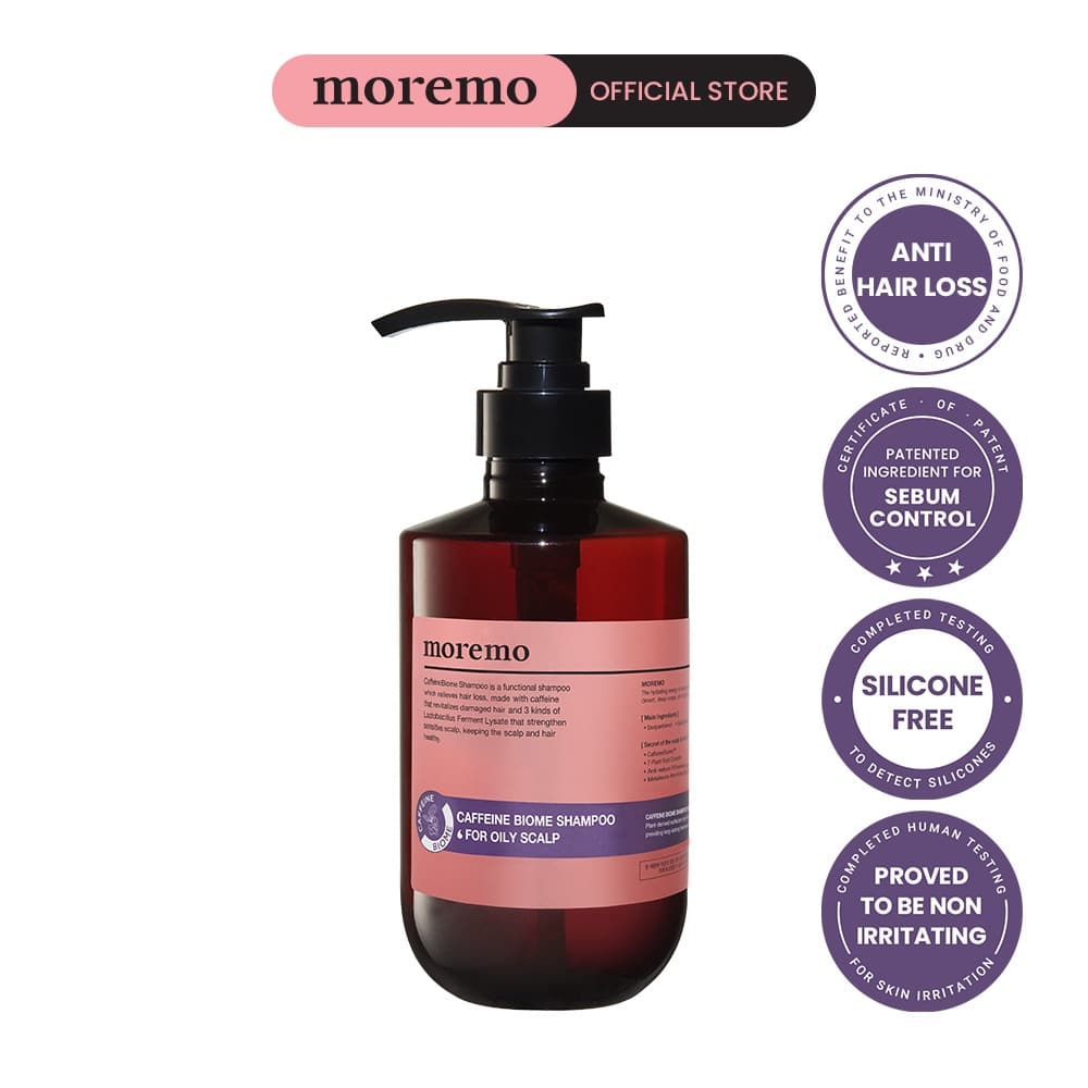 Moremo Caffeine Biome Shampoo For Oily Scalp