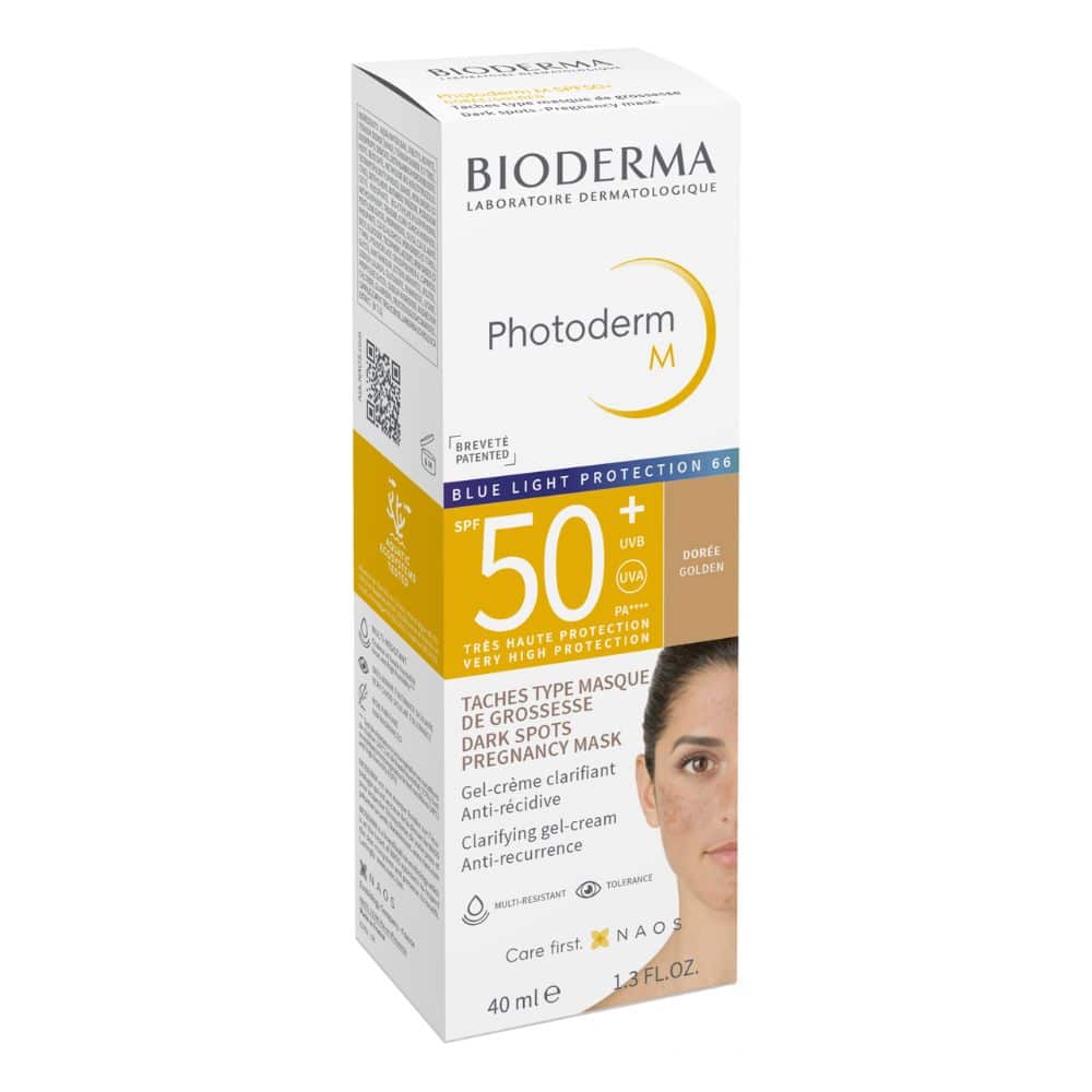 Bioderma Photoderm M SPF50+ Golden tint| Tinted sunscreen for melasma 40ml